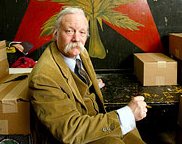 Marijuana activist Dana Beal was arrested with 150 pounds of pot in Nebraska. (Photo by Fred R. Conrad, New York Times)